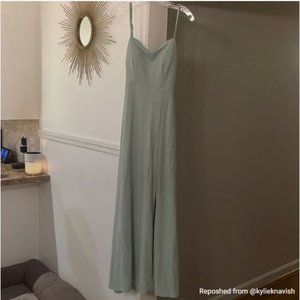 *NEVER WORN* birdy grey bridesmaid dress sage